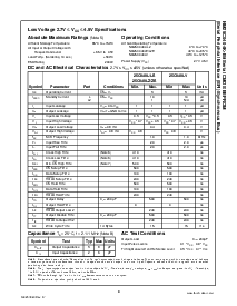 浏览型号NM25C040的Datasheet PDF文件第4页