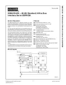 浏览型号NM24C04的Datasheet PDF文件第1页