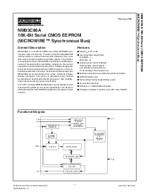 浏览型号NM93C86A的Datasheet PDF文件第1页