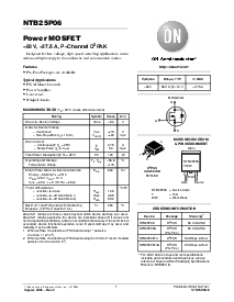 浏览型号NTB25P06G的Datasheet PDF文件第1页