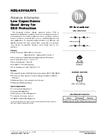 浏览型号NZQA5V6AXV5T1的Datasheet PDF文件第1页