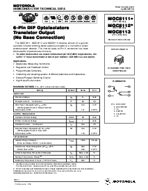 浏览型号MOC8113的Datasheet PDF文件第1页