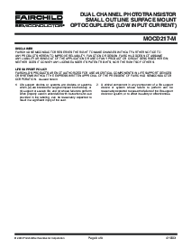 浏览型号MOCD217-M的Datasheet PDF文件第8页