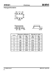 浏览型号RT9541OCER的Datasheet PDF文件第6页