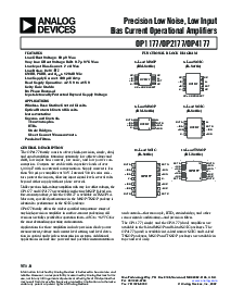 浏览型号OP1177AR的Datasheet PDF文件第1页