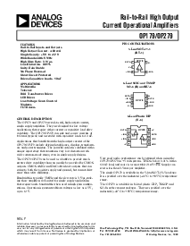 浏览型号OP279GRU的Datasheet PDF文件第1页