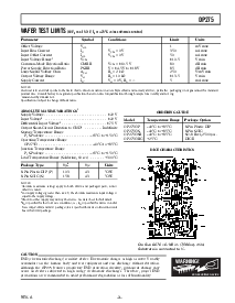 浏览型号OP275GBC的Datasheet PDF文件第3页