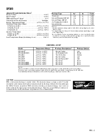 浏览型号OP249FZ的Datasheet PDF文件第4页