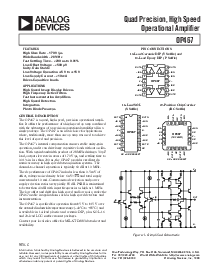 浏览型号OP467GS的Datasheet PDF文件第1页