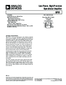 浏览型号OP97FZ的Datasheet PDF文件第1页