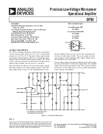 浏览型号OP90GC/D的Datasheet PDF文件第1页