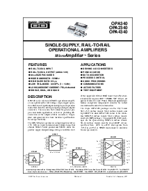 浏览型号OPA2340PA的Datasheet PDF文件第1页