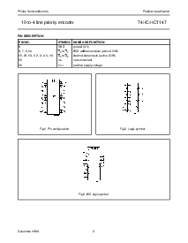 浏览型号74HCMOS147N的Datasheet PDF文件第3页