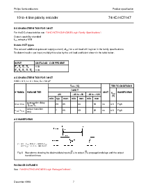 浏览型号74HCMOS147N的Datasheet PDF文件第7页