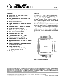 浏览型号OV5017的Datasheet PDF文件第1页