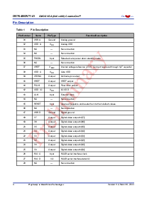 浏览型号OV7640的Datasheet PDF文件第4页