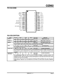 浏览型号OZ992的Datasheet PDF文件第2页