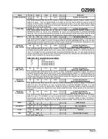浏览型号OZ998S的Datasheet PDF文件第4页