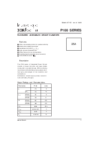 浏览型号P102W的Datasheet PDF文件第1页