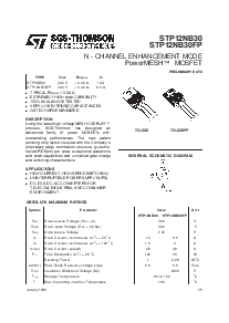 浏览型号P12NB30FP的Datasheet PDF文件第1页