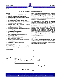 浏览型号P2160A-08SR的Datasheet PDF文件第1页