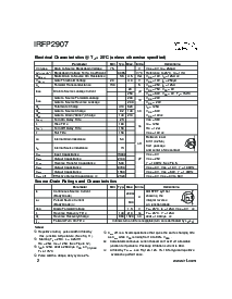 浏览型号IRFP2907的Datasheet PDF文件第2页