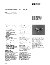 浏览型号HLMP-6400的Datasheet PDF文件第1页