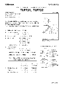 浏览型号TLP731的Datasheet PDF文件第1页