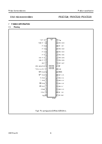 浏览型号P80C528IBA的Datasheet PDF文件第8页