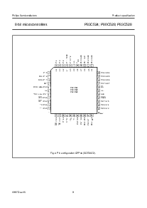 浏览型号P80C528IFB的Datasheet PDF文件第9页
