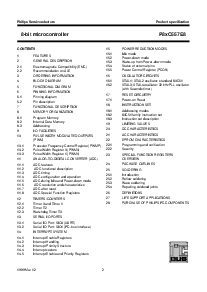 浏览型号P80C557E8的Datasheet PDF文件第2页