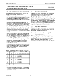 浏览型号P82C150AHT的Datasheet PDF文件第11页