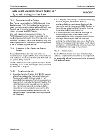 浏览型号P82C150AHT的Datasheet PDF文件第15页