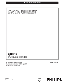 浏览型号P82B715PN的Datasheet PDF文件第1页
