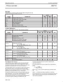 浏览型号P82B715PN的Datasheet PDF文件第5页