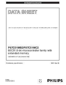 浏览型号P87C51MC2BA的Datasheet PDF文件第1页