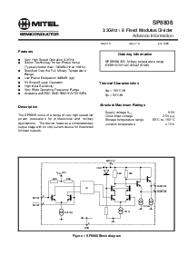 浏览型号SP8808A的Datasheet PDF文件第1页