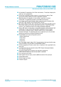 浏览型号P89LPC922FDH的Datasheet PDF文件第2页