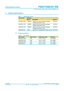 浏览型号P89LPC922FN的Datasheet PDF文件第3页