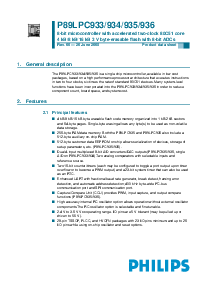 浏览型号P89LPC934FDH的Datasheet PDF文件第1页