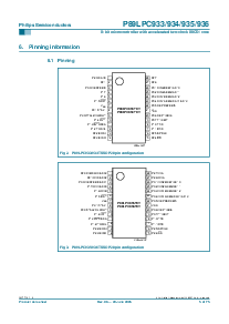 浏览型号P89LPC934FDH的Datasheet PDF文件第5页