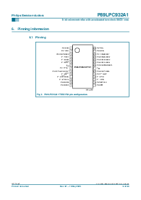 浏览型号P89LPC932A1的Datasheet PDF文件第6页