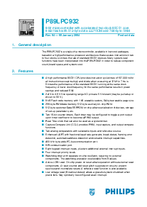 浏览型号P89LPC932BA的Datasheet PDF文件第1页