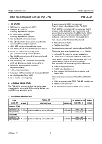 浏览型号P8xC592的Datasheet PDF文件第3页