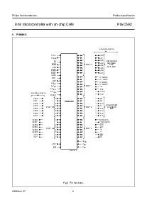 浏览型号P8xC592的Datasheet PDF文件第5页