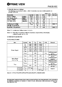 浏览型号PA025XSC的Datasheet PDF文件第8页