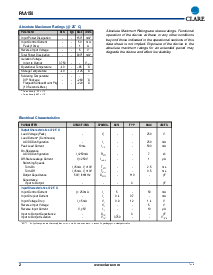 浏览型号PAA150P的Datasheet PDF文件第2页