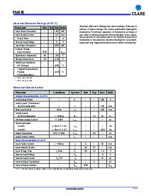 浏览型号PAA110PTR的Datasheet PDF文件第2页