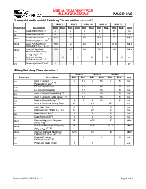 浏览型号PALCE16V8-15PI的Datasheet PDF文件第6页