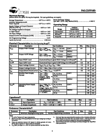 浏览型号PALC22V10D的Datasheet PDF文件第3页